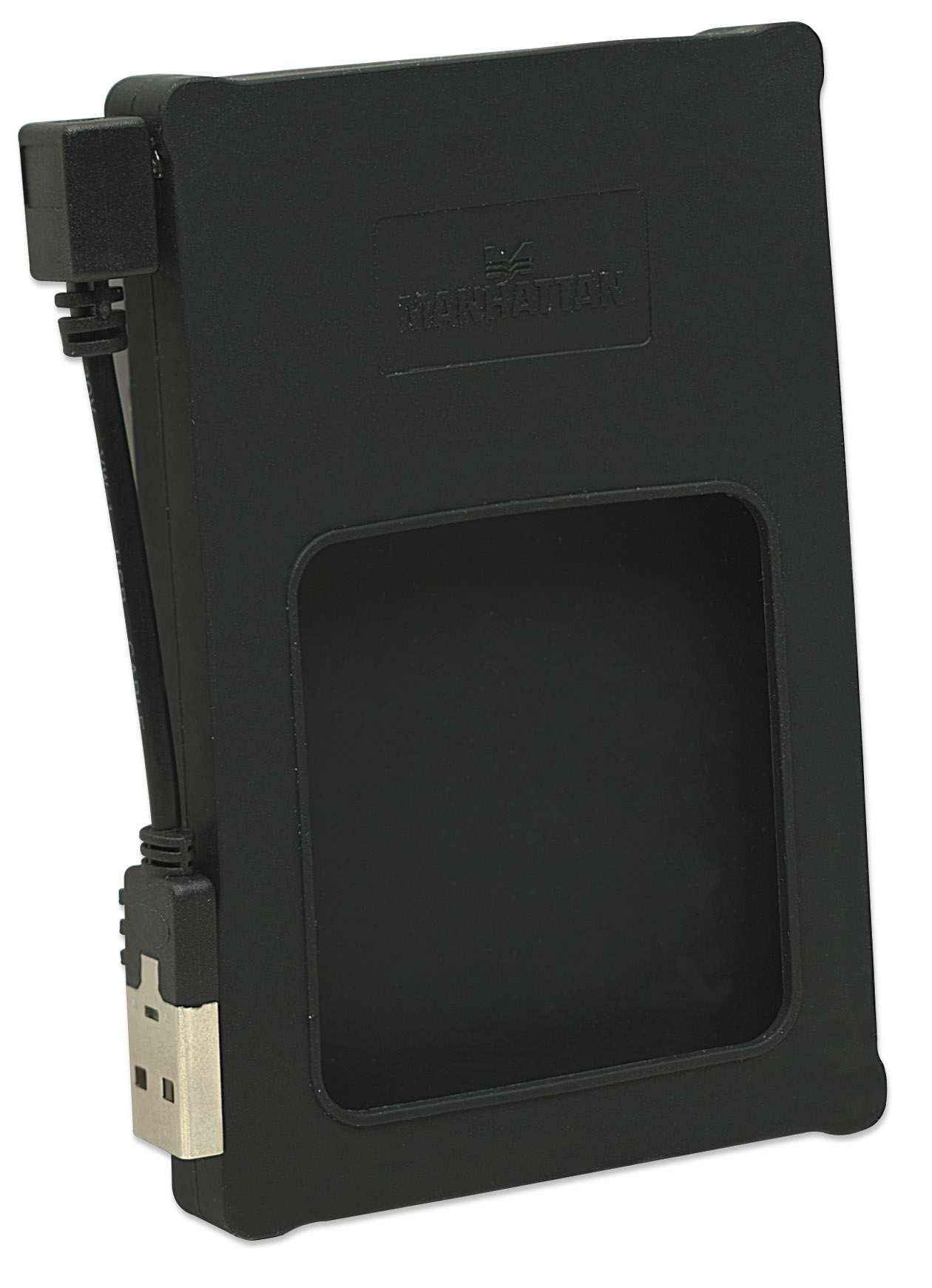 Box esterno 2.5'' SATA USB2.0 Silicone Nero