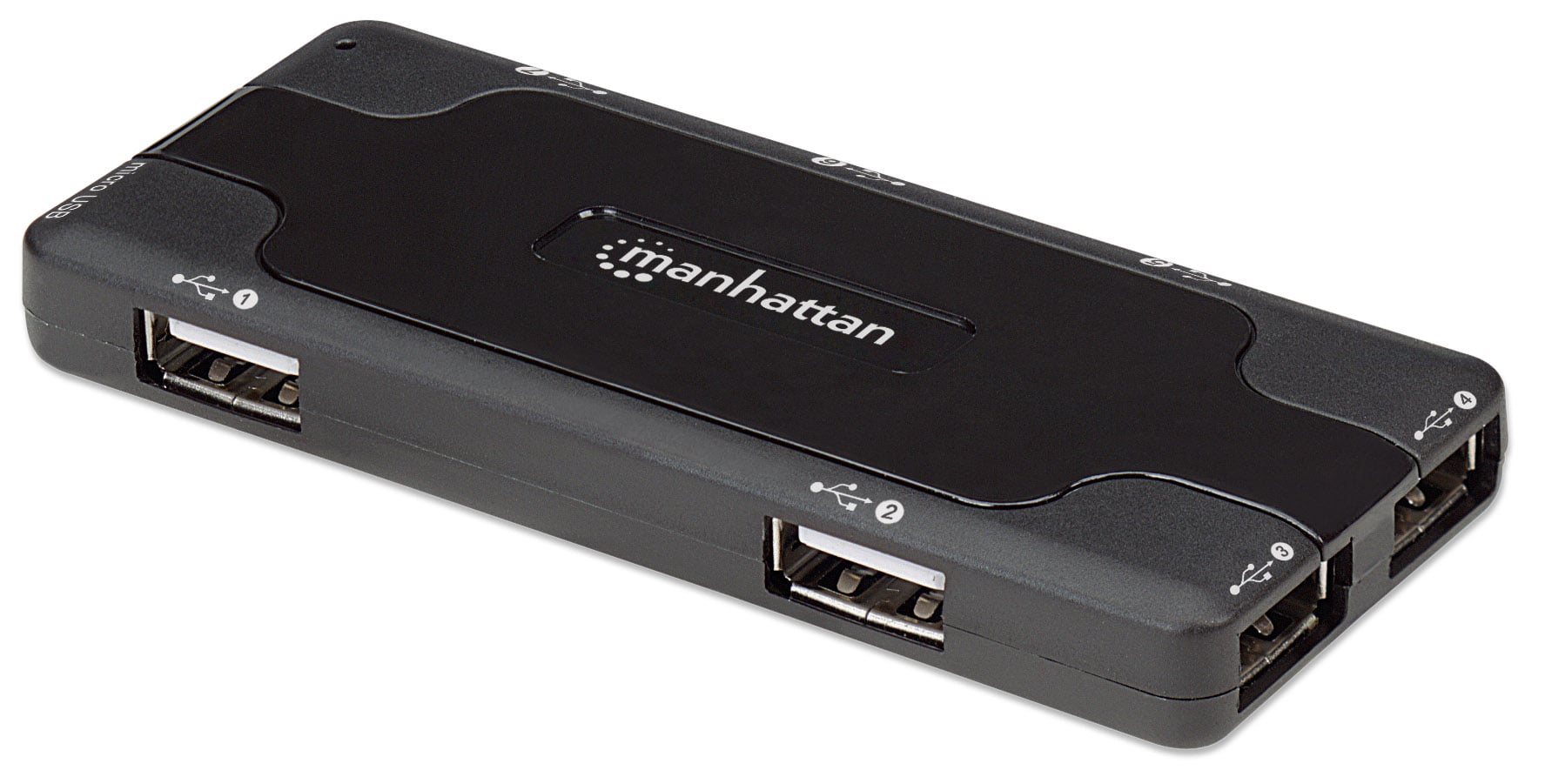 Mini Hub USB 2.0 alta velocità 7 porte