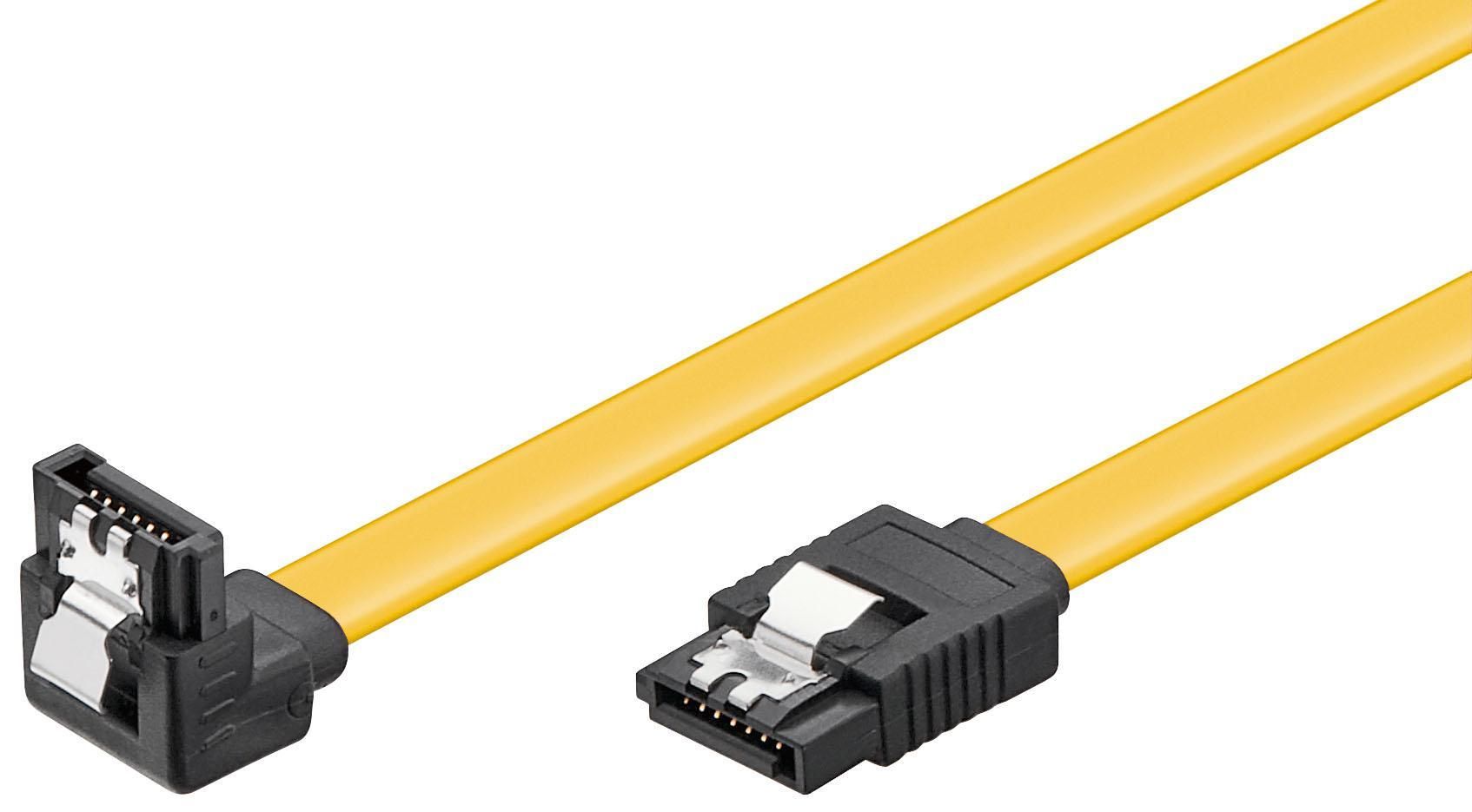 Cavo S-ATA 6GBs Interno Angolato 70 cm