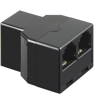 Accoppiatore telefonico duplex 6P4C F a 2x 6P4C F