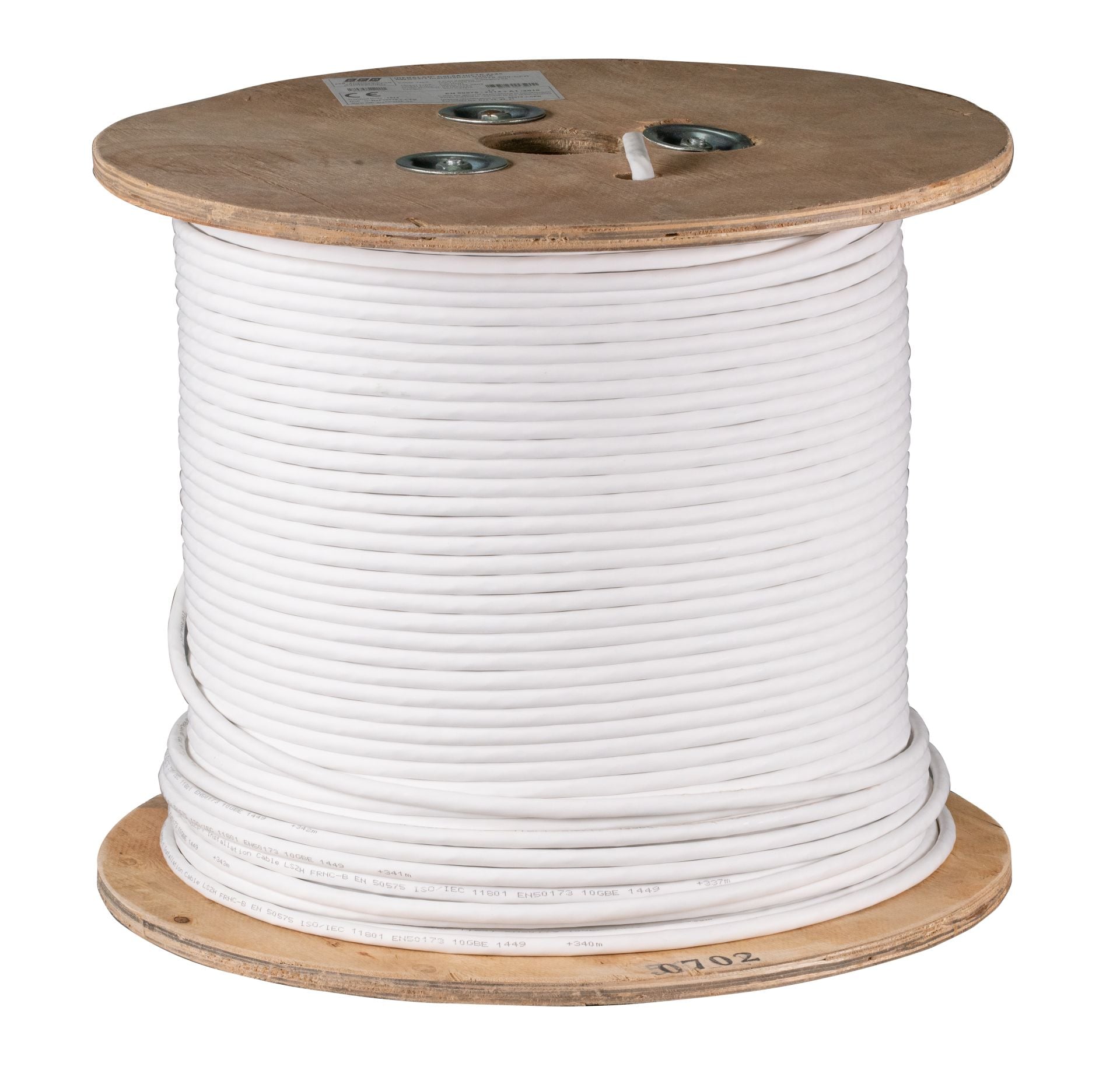 Matassa U/FTP, Cavo Cat.6A Rame 305m Rigido Bianco