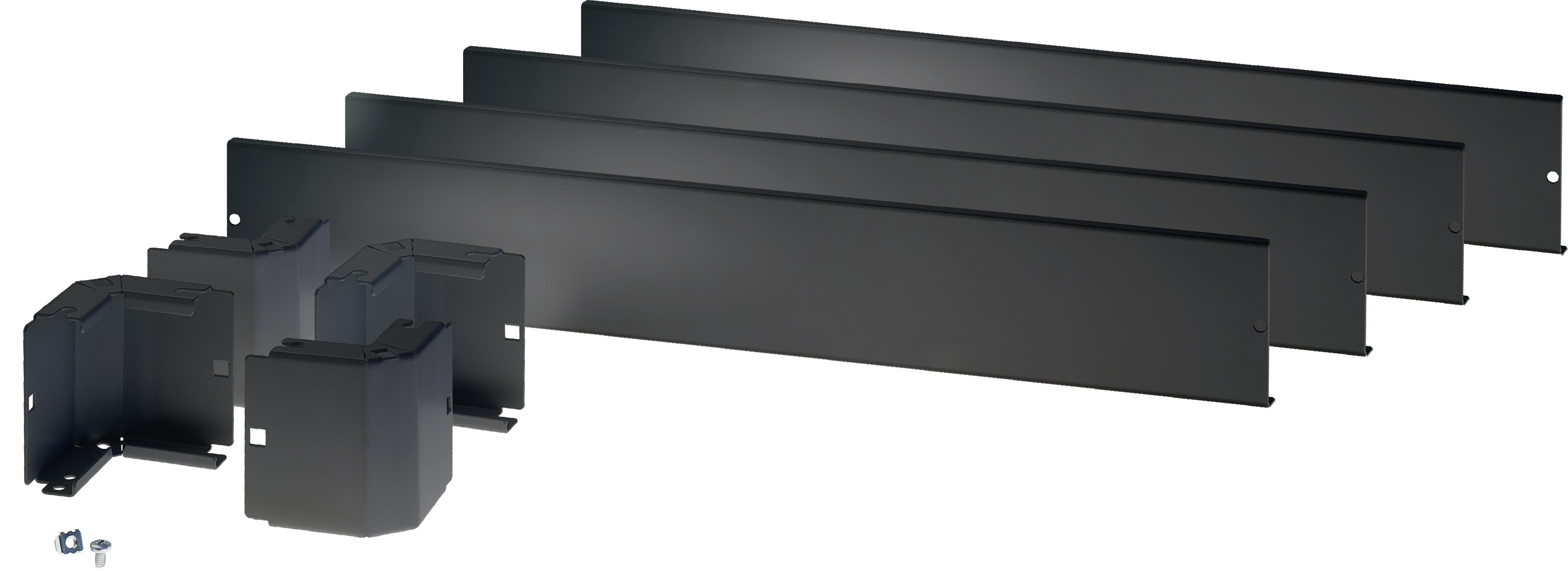 Zoccolo 600 x 1000 mm per Armadi Rack Nero