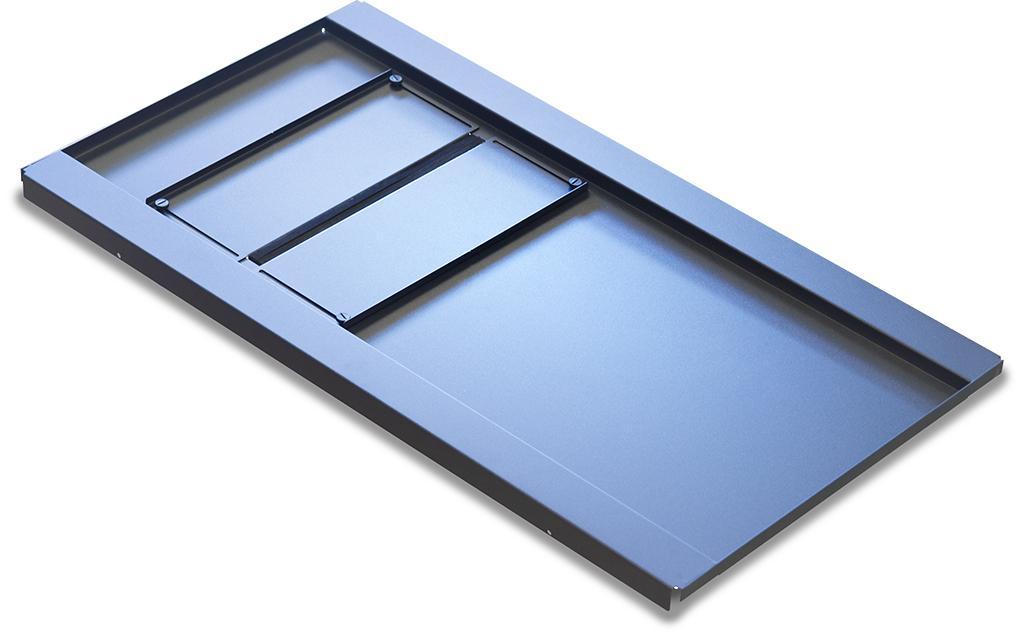 Base per Armadi Flat Pack Rack 19'' 800x1000 mm Colore Nero