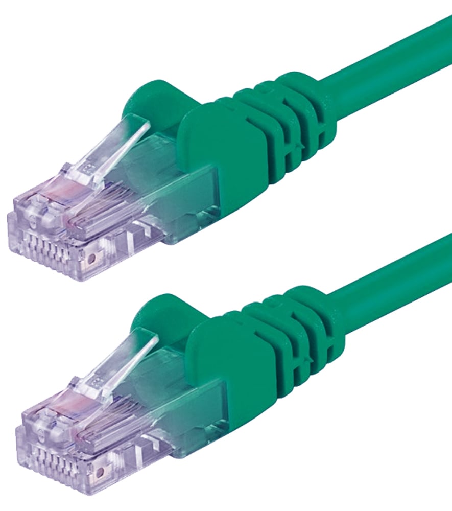Cavo di rete Patch CCA Cat. 6 Verde UTP 1,5 m