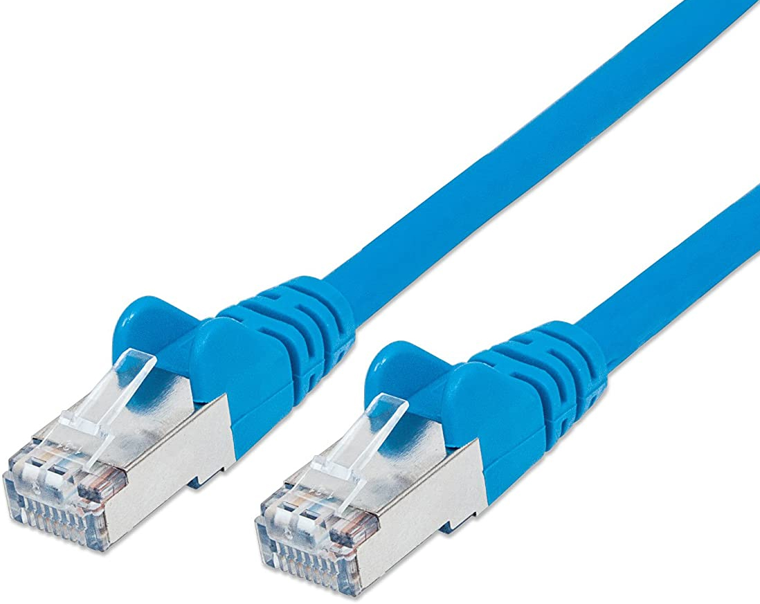 Cavo di rete Patch in rame Cat. 6 Blu SFTP LSZH 1m