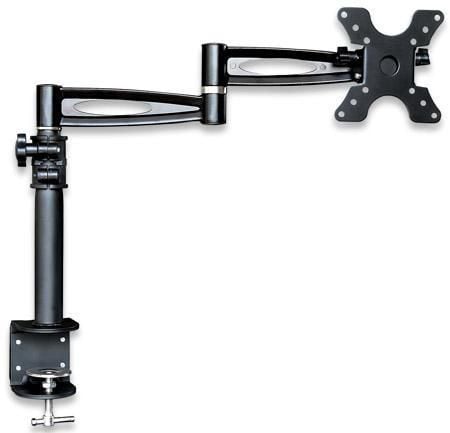Supporto da scrivania per Monitor 13-27'' braccio lungo inclinabile