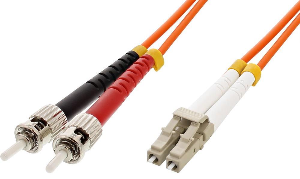 Cavo Fibra Ottica ST/LC 62,5/125 Multimodale 2 m OM1