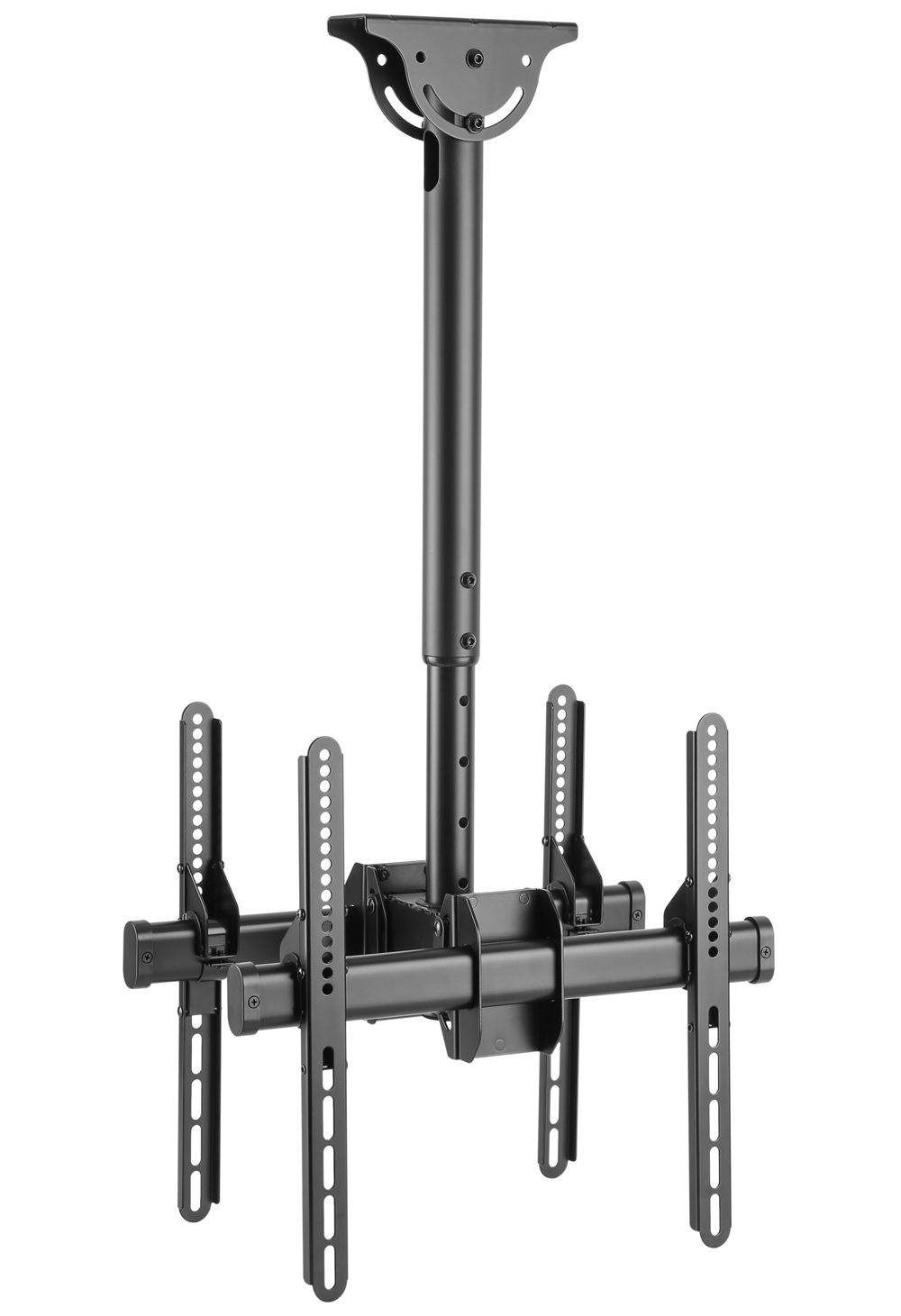 Supporto Telescopico Universale a Soffitto per 2 TV LED LCD 32-75''
