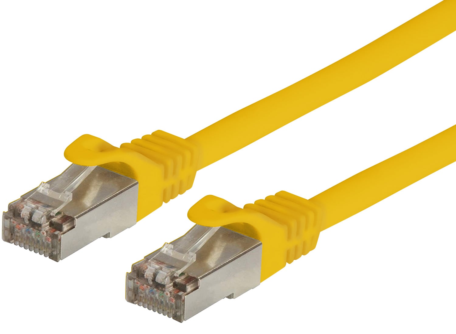 Cavo di rete Patch in CCA Schermato Cat. 6 Giallo F/UTP 5m Bulk