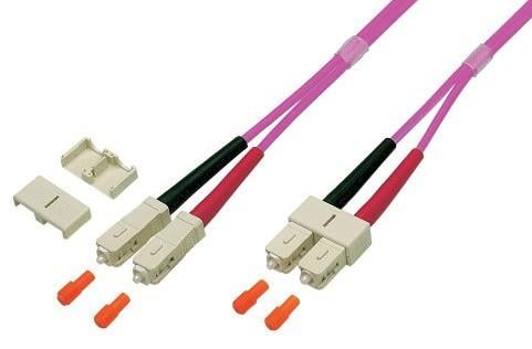 Cavo Fibra Ottica Multimodale OM4 SC/SC 50/125 1 m