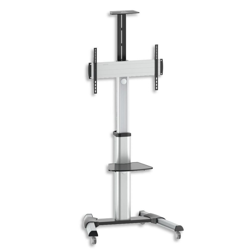 Supporto a Pavimento con una Mensola Trolley TV LCD/LED/Plasma 37-70''