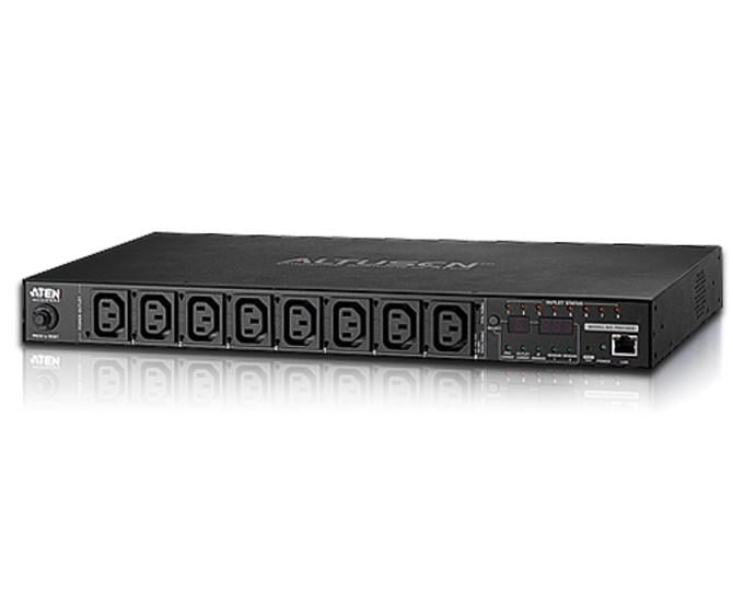 I-CASE PE-8108G è un’eco PDU intelligente che dispone di 8 prese CA disponibili in configurazioni IEC. Fornisce una gestione dell’alimentazione centralizzata, sicura e intelligente relativamente all accensione, spegnimento e ciclo dei dispositivi d