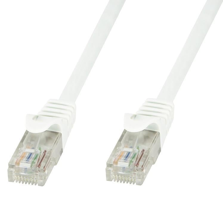 Cavo di rete Patch in CCA Cat.6 Bianco UTP 10m