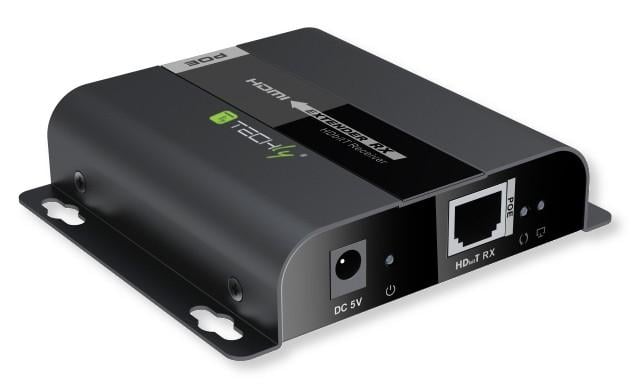 IDATA EXTIP-383POER è un ricevitore aggiuntivo per extender HDMI che applica la tecnologia HDbitT per trasmettere il segnale HDMI dalla sorgente fino a 120m al vostro display HD su singolo cavo CAT5 / 5e / 6. Supporta risoluzioni fino a 1080p a 60