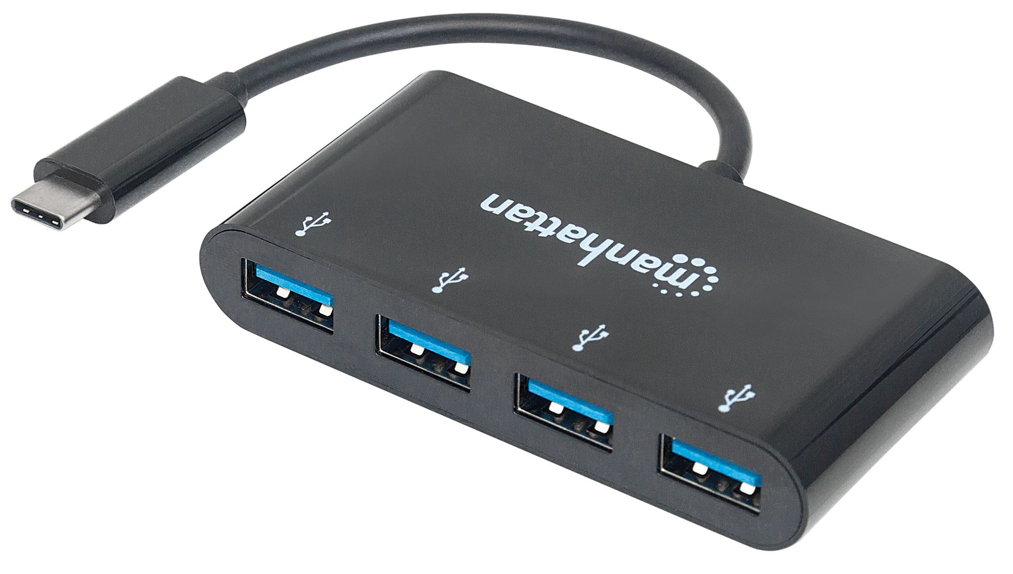Hub USB-C™ SuperSpeed 4 Porte USB-A 3.2 Gen 1 Femmina Nero