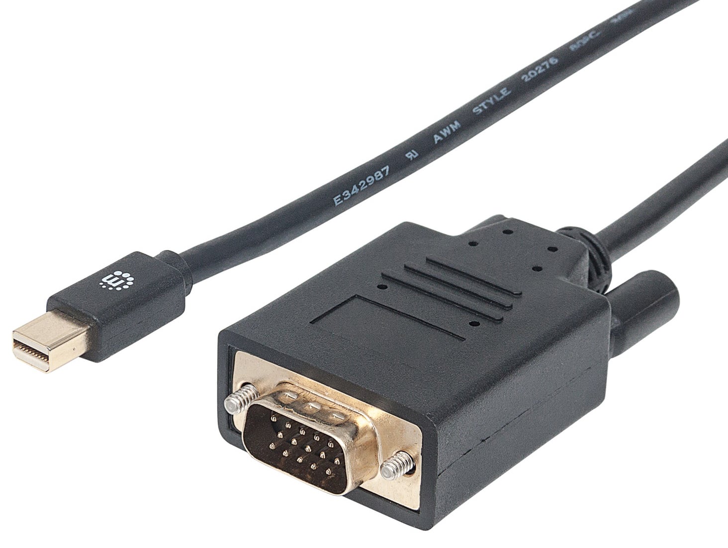 Cavo da Mini DisplayPort 1.2a (Thunderbolt) a VGA