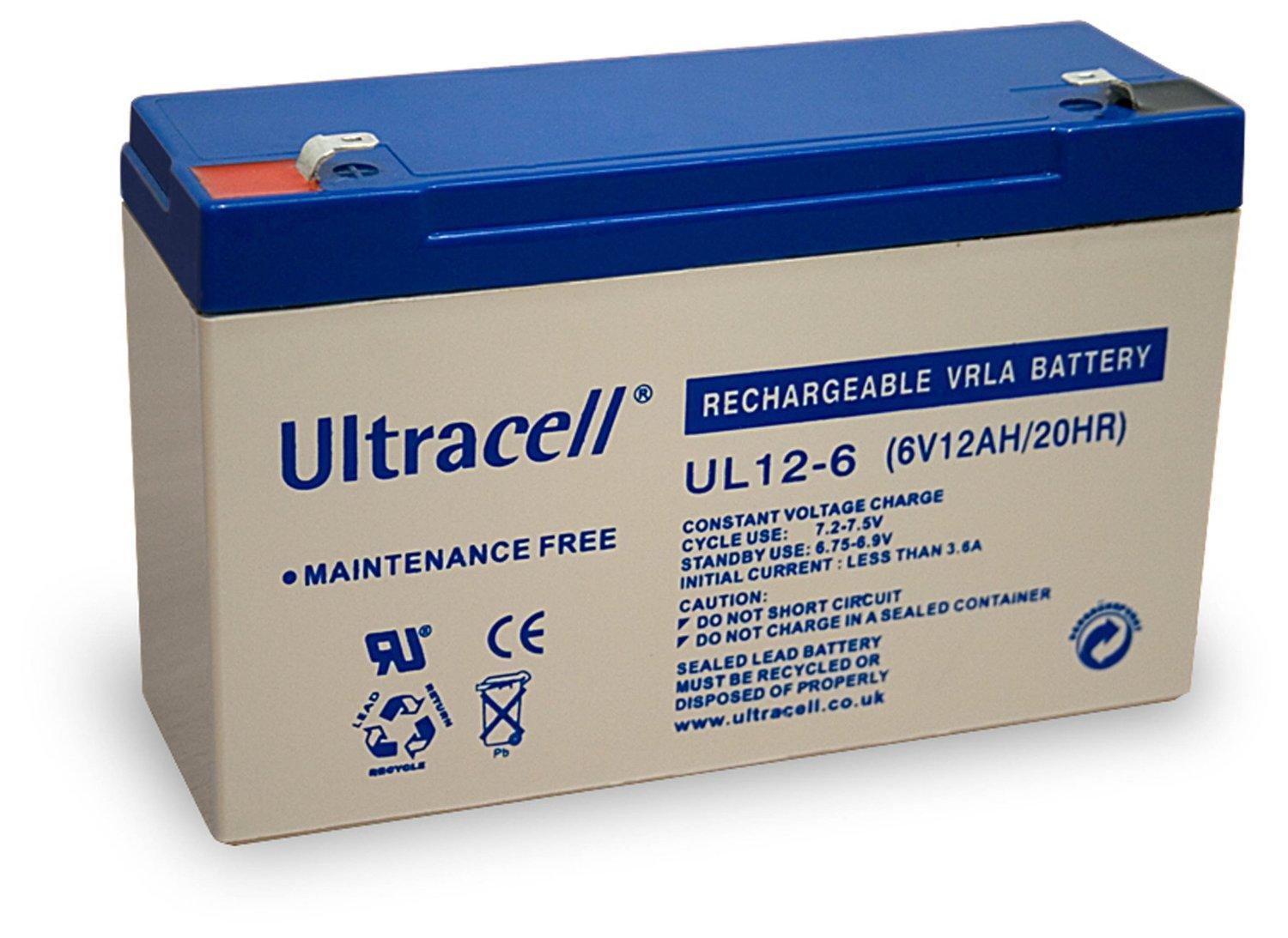La gamma di batterie al piombo Ultracell è prodotta con materiali di alta qualità per assicurare un ottima performance alle apparecchiature collegate; utilizzano una tecnologia che non prevede alcuna manutenzione. Una lega PbCaSn utilizzata