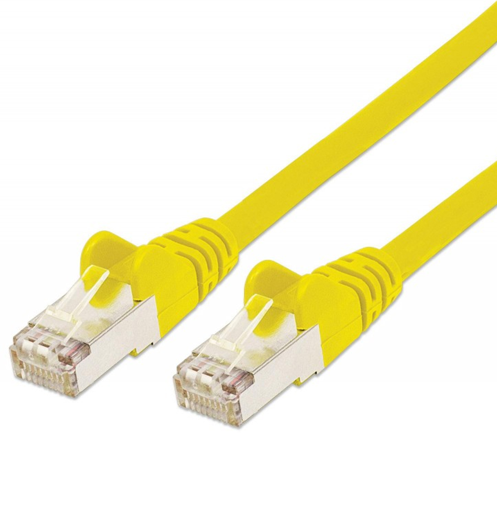 Cavo di rete Patch in rame Cat. 6 Giallo SFTP LSZH 10m
