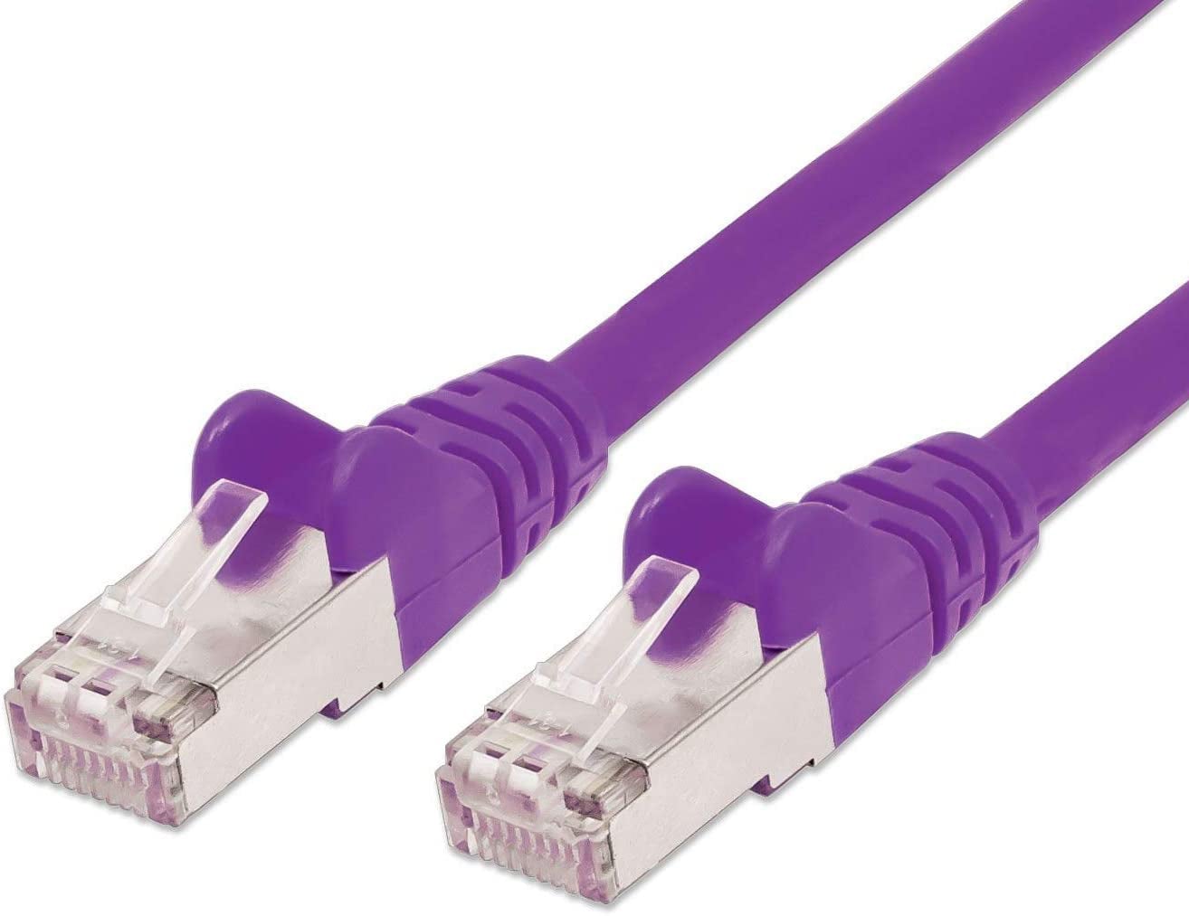 Cavo di rete Patch in rame Cat. 6 Viola SFTP LSZH 1m