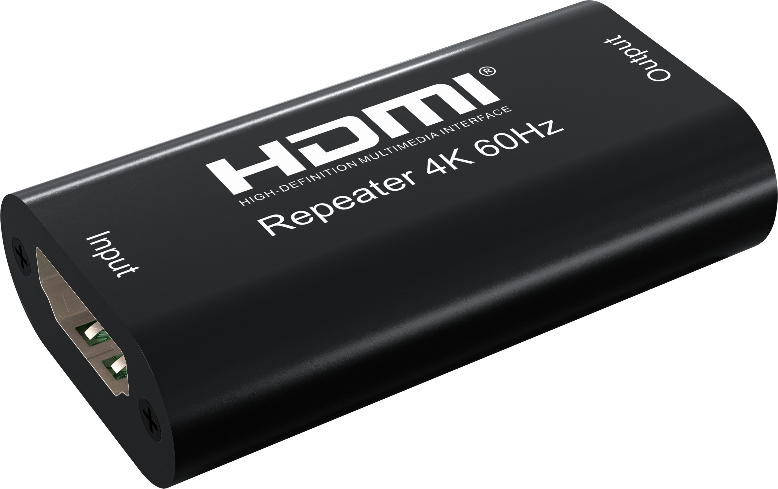 Il ripetitore IDATA HDMI2-RIP4KT rigenera il segnale HDMI in ingresso decodificandolo e ricodificandolo su un nuovo segnale HDMI. In questo modo consente di estendere la distanza di trasmissione del segnale senza degrado. Può estendersi fino a 40 m