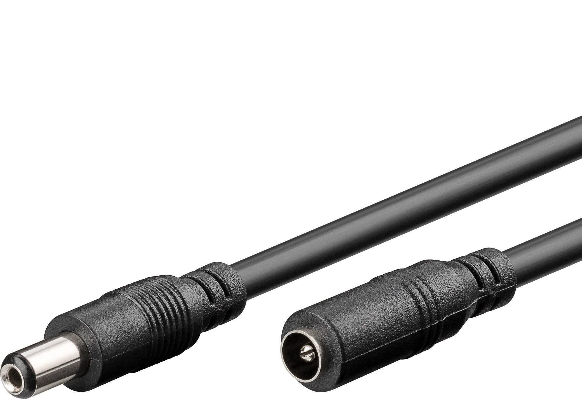 Cavo Prolunga di Alimentazione DC 2.1 mm 10m Nero