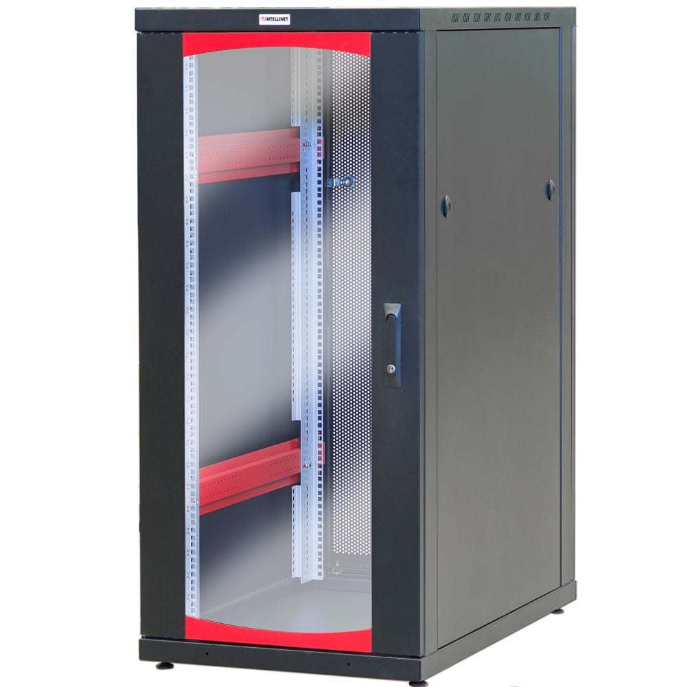 Intellinet propone la nuova linea entry level IdealNET che, garantendo la qualità che ha sempre contraddistinto gli armadi Intellinet, punta su essenzialità e razionalità per offrire un prezzo imbattibile. Armadio rack a pavimento rob
