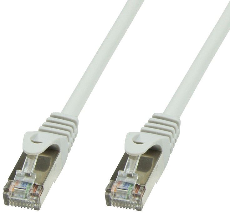 Cavo di rete Patch in rame Cat.6 Grigio SFTP LSZH 1m