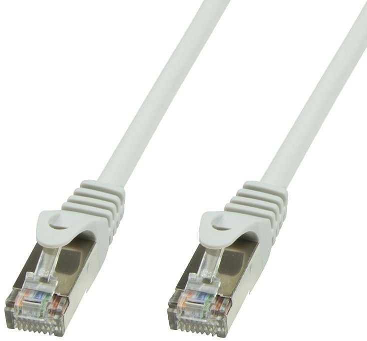Cavo di rete Patch in rame Cat.6 Grigio SFTP LSZH 20m