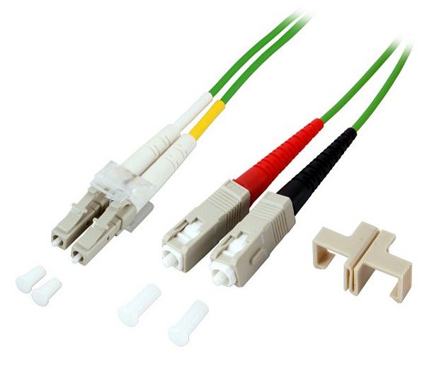 Cavo Fibra Ottica SC/LC 50/125 Multimodale 10 m OM5