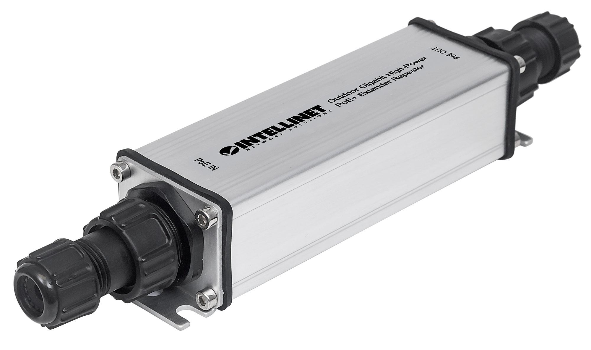 Extender Repeater PoE+ Gigabit High-Power per Esterno