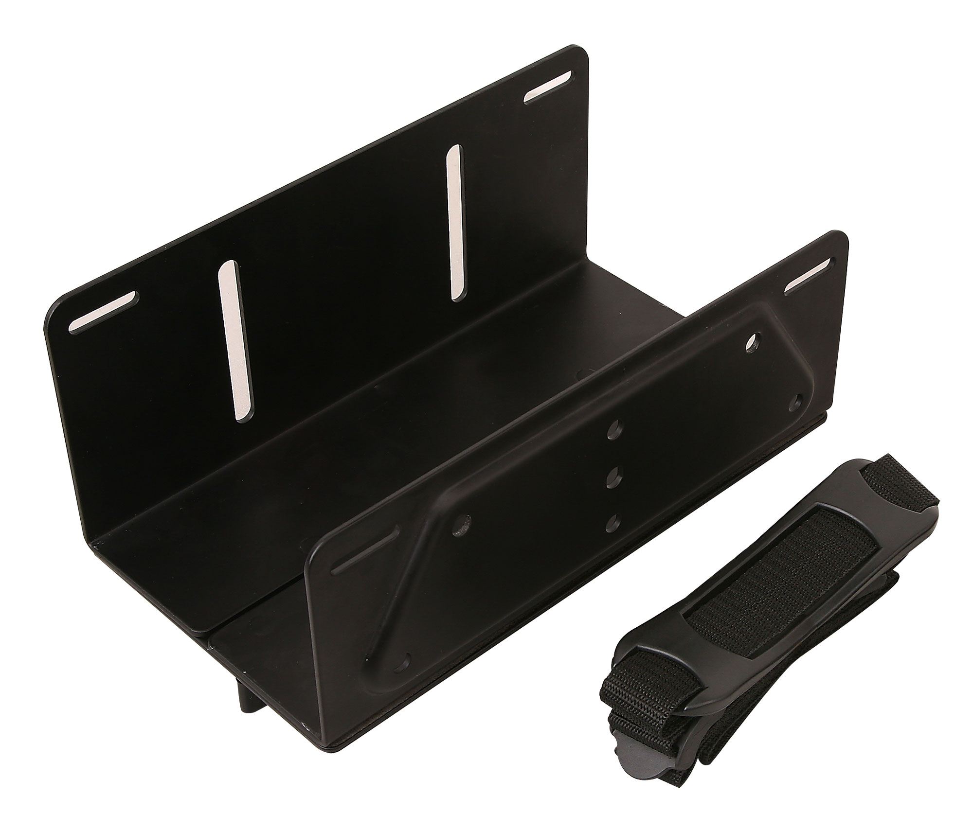 ICA-CS 62 è un supporto universale per CPU adatto per l istallazione del PC a muro o su una parete laterale della scrivania. È regolabile, indicato per PC con larghezza da 120 a 212 mm. È composto da una struttura in solido acciaio con trattamento