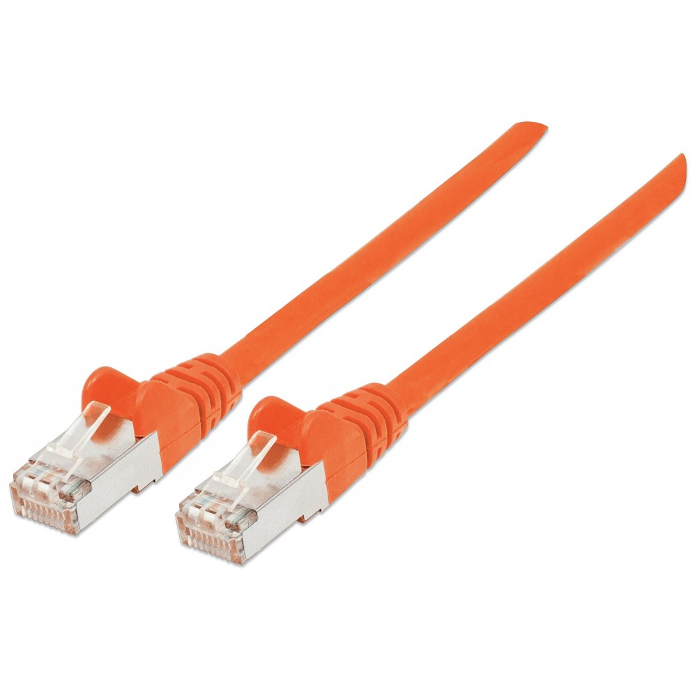Cavo di rete Patch in rame Cat. 6A Arancione SFTP LSZH 2m