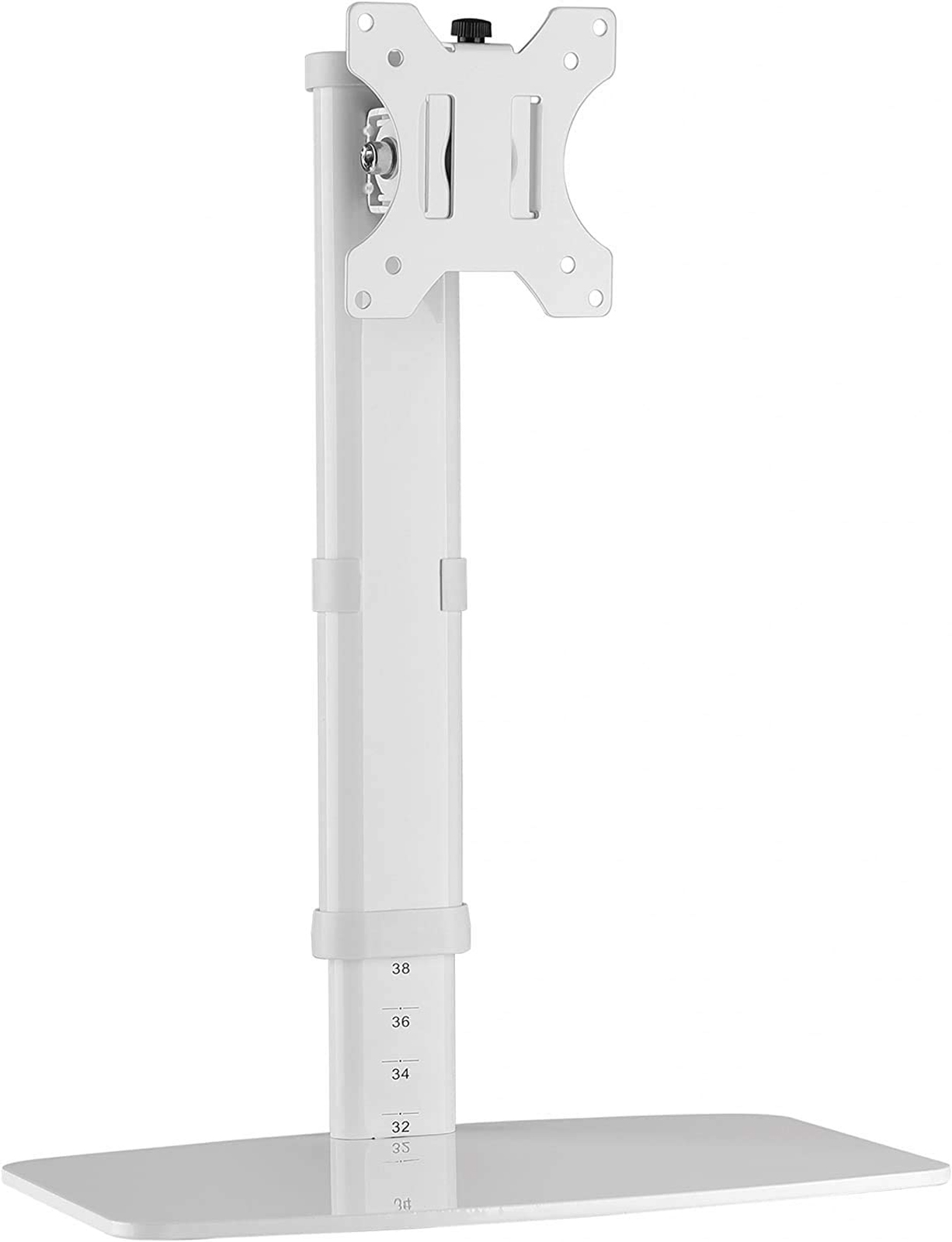 Questo supporto permette di ottimizzare lo spazio disponibile sulla scrivania e garantisce una migliore ergonomia. Prodotto solido con una base molto stabile, i cuscinetti in silicone antiscivolo proteggono il piano di lavoro da graffi. Rappresenta una so