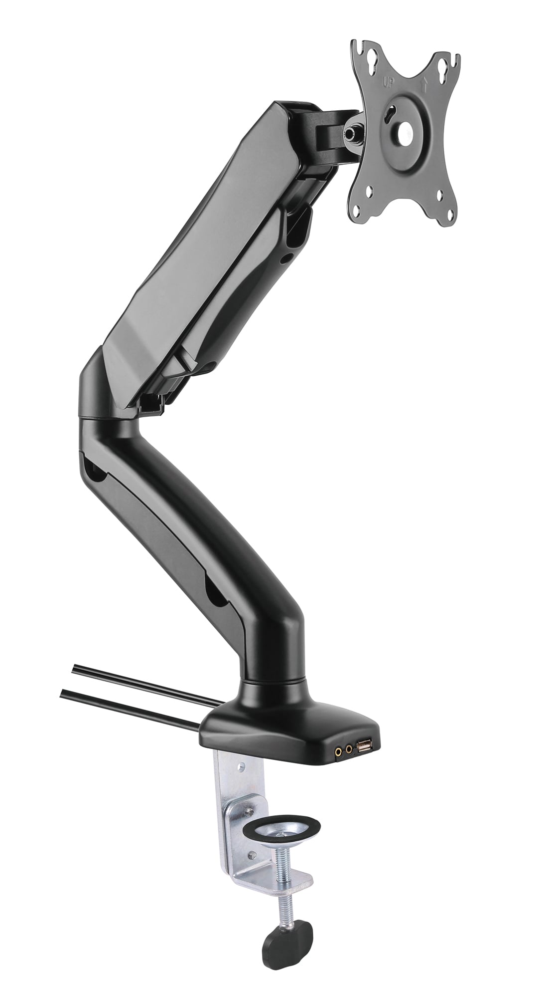 Supporto da Scrivania per Monitor 13-27'' con USB e audio