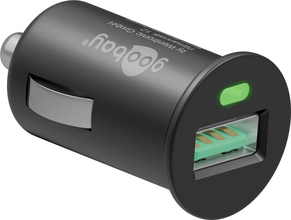 Caricatore USB da auto Quick Charge 3.0 2.4A 18Watt