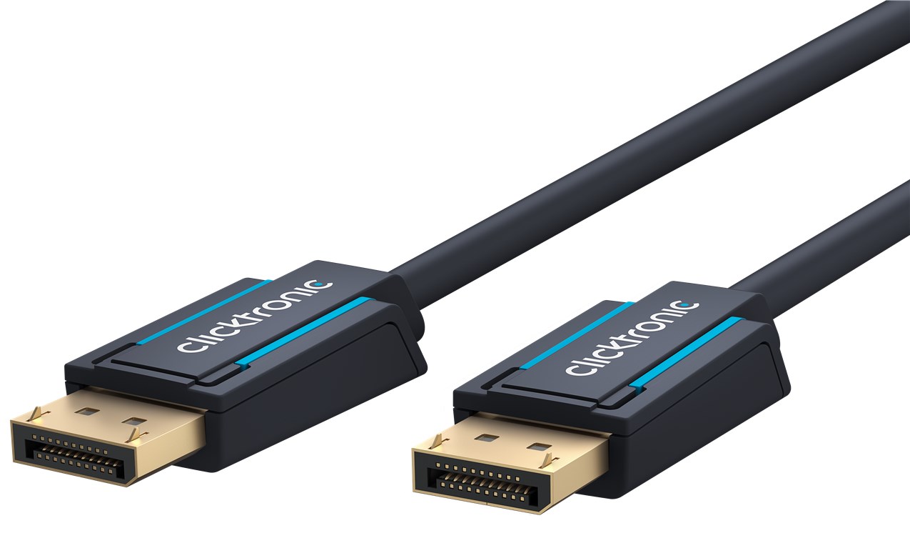 Il cavo Displayport 1.2 è specialmente progettato per la durata e la stabilità grazie alla costruzione propria del marchio. La struttura del connettore in tre parti, fatta di componenti in PVC e ABS, può assorbire molto bene la trazio