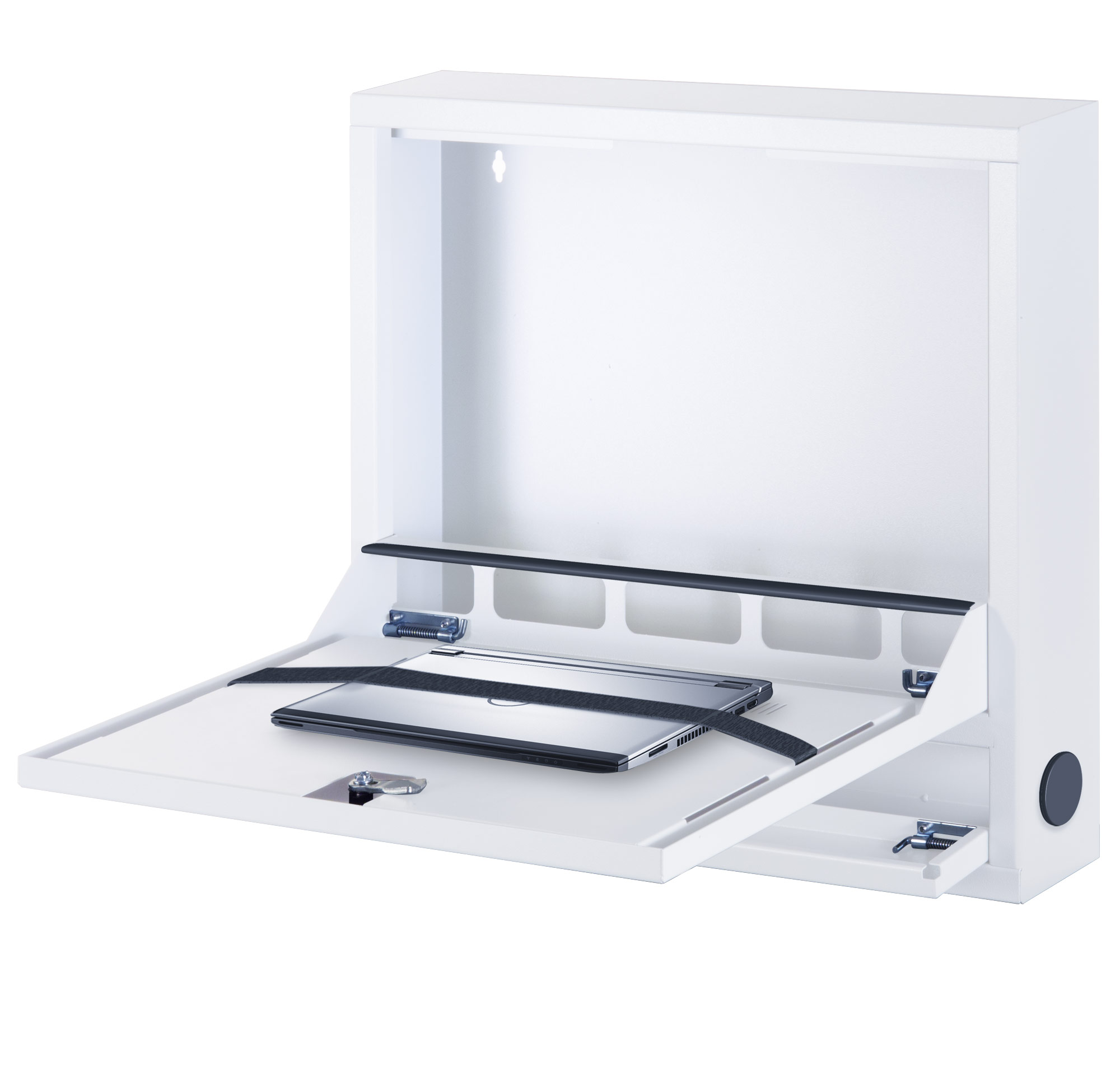 ICRLIM04 è una armadio di sicurezza da parete per notebook fino a 19; rappresenta la soluzione ideale per riporre e proteggere il notebook in ambienti scolastici e sale conferenze. Il suo design compatto lo rende l accessorio ideale da affiancare a