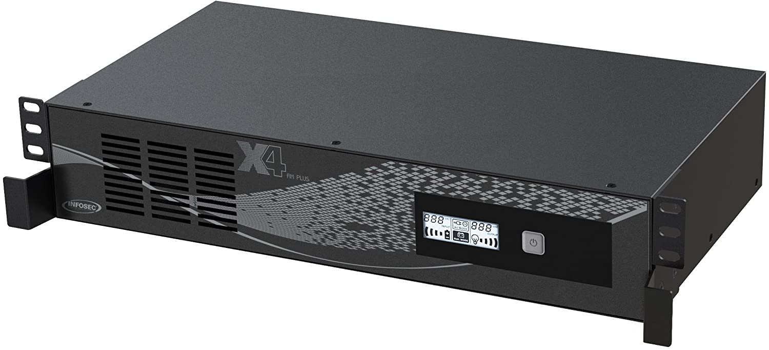 Gruppo di Continuità UPS X4 1000VA Line Interactive a Rack Nero
