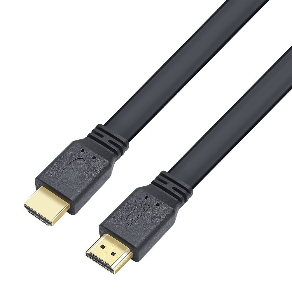 Cavo HDMI 2.0 High Speed con Ethernet A/A M/M Piatto 1m
