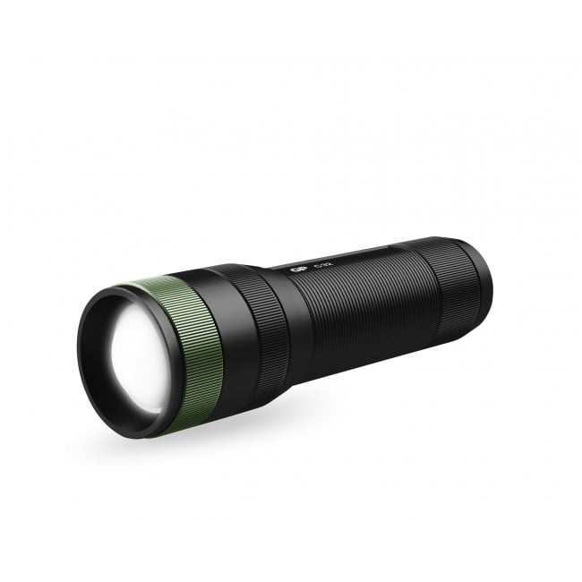 Piccola e robusta torcia con corpo in alluminio anodizzato resistente e dalla presa sicura. Con una potenza di 300 lumen è perfetta sia in casa che al lavoro. L’intensità può essere modificata ruotando la testina della torcia. Due int
