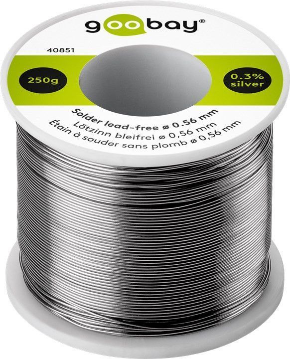 Stagno in Rotolo per Saldatura diam. 0,56 mm 250gr