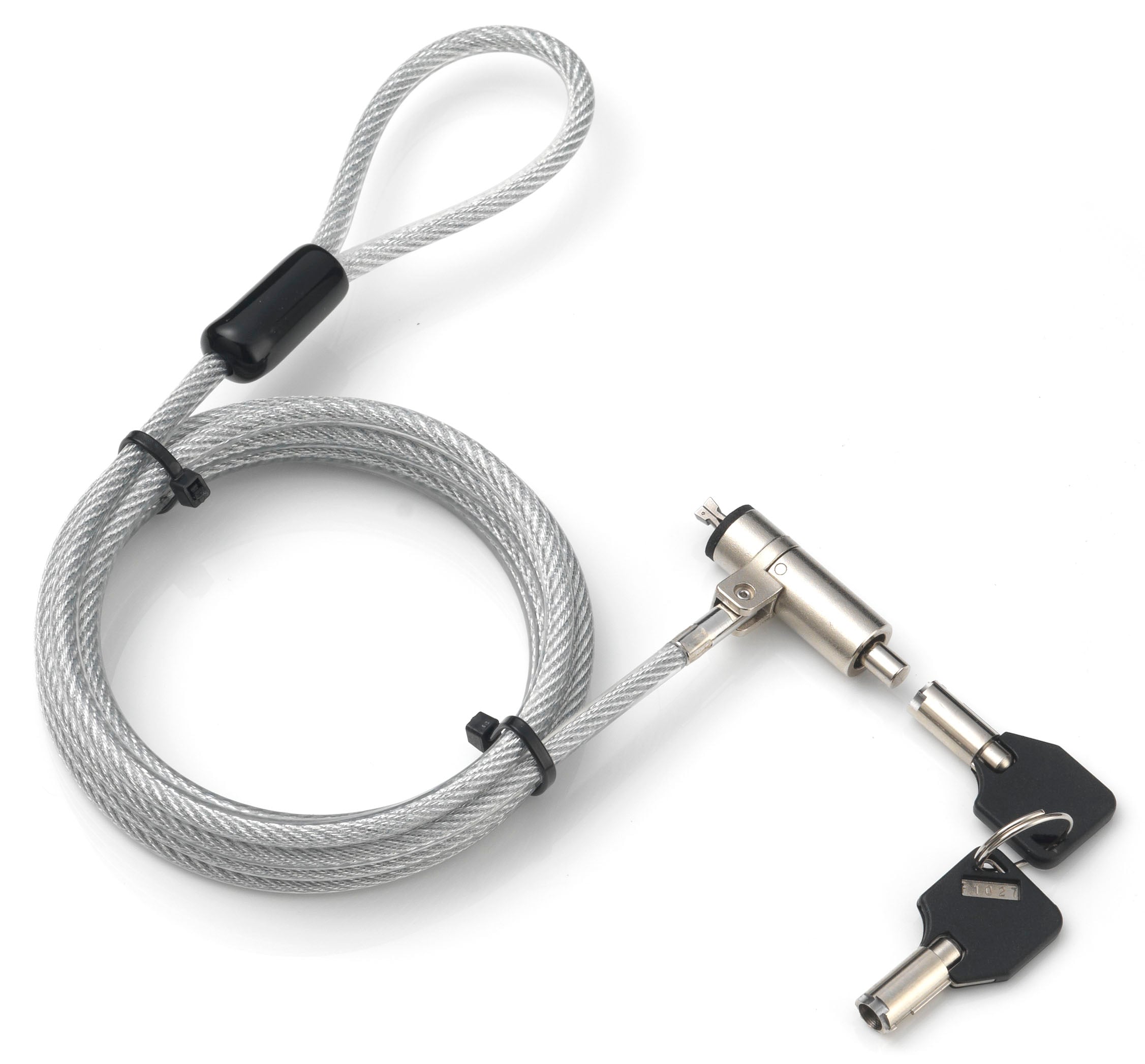 Lucchetto con Sistema di Sicurezza Wedge-Lock per Notebook Cavo 1,8m
