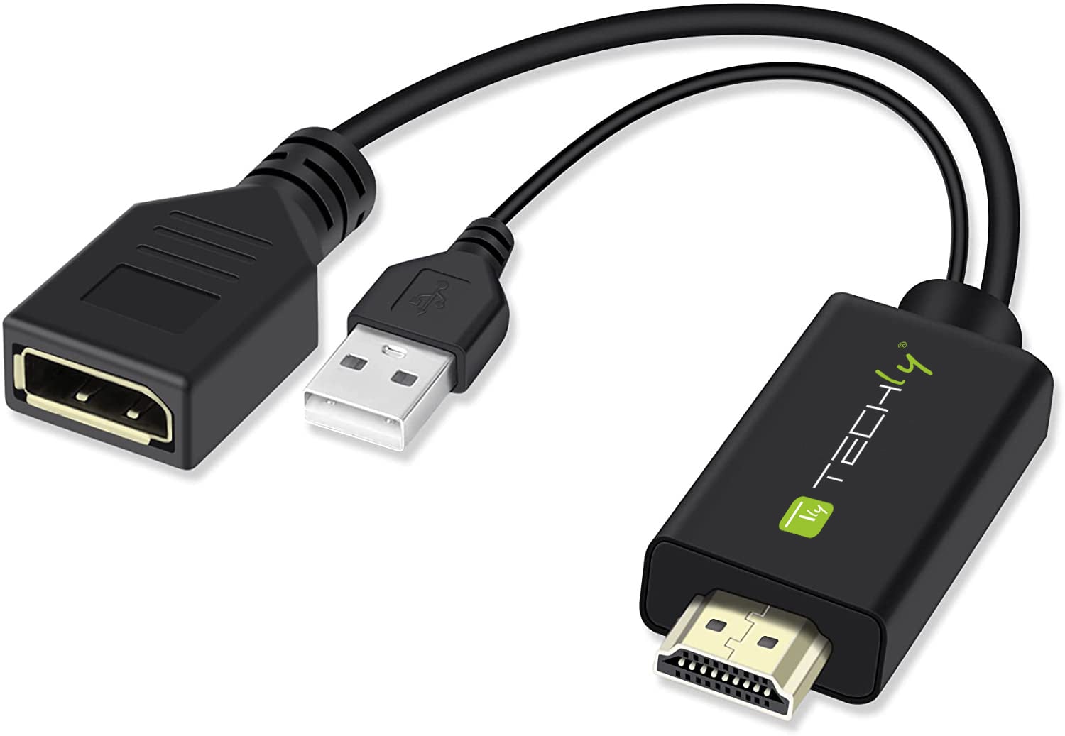 ICOC HDMI-DP12A è un adattatore da HDMI™ a DisplayPort che consente di trasmettere il segnale HDMI™ nel segnale DP++. Supporta le specifiche DP1.2 con risoluzione fino a 4096 x 2160 a 30Hz. Inoltre, è dotato di porta USB-A per fo