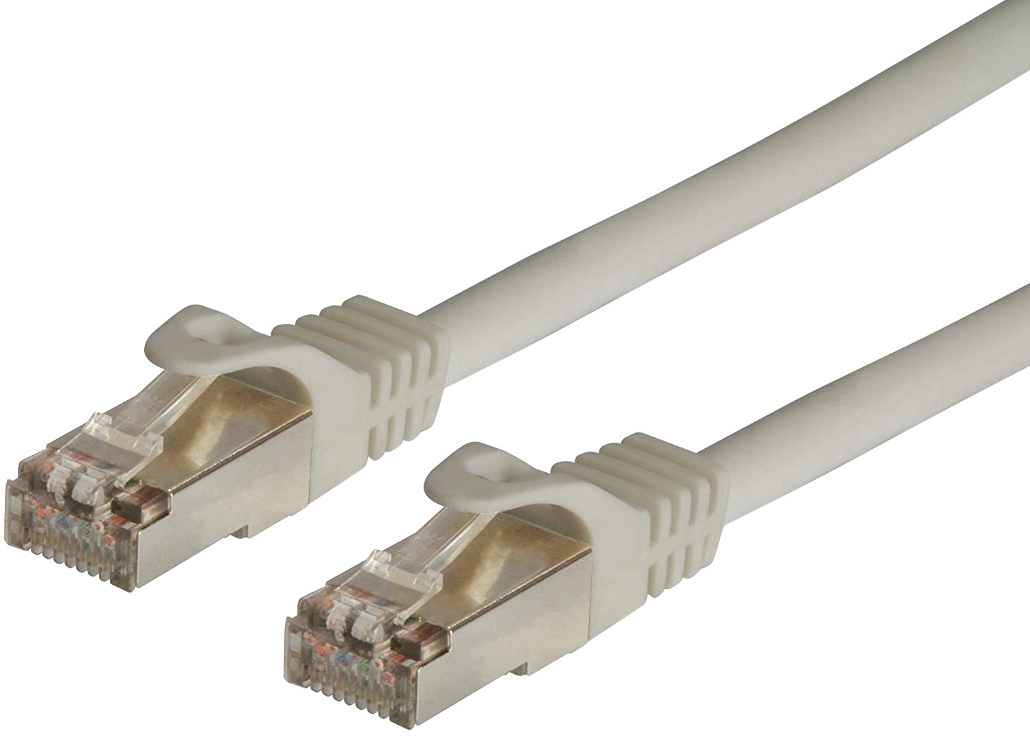 Cavo di Rete Patch in Rame Cat. 6A SFTP LSZH 20 m Grigio