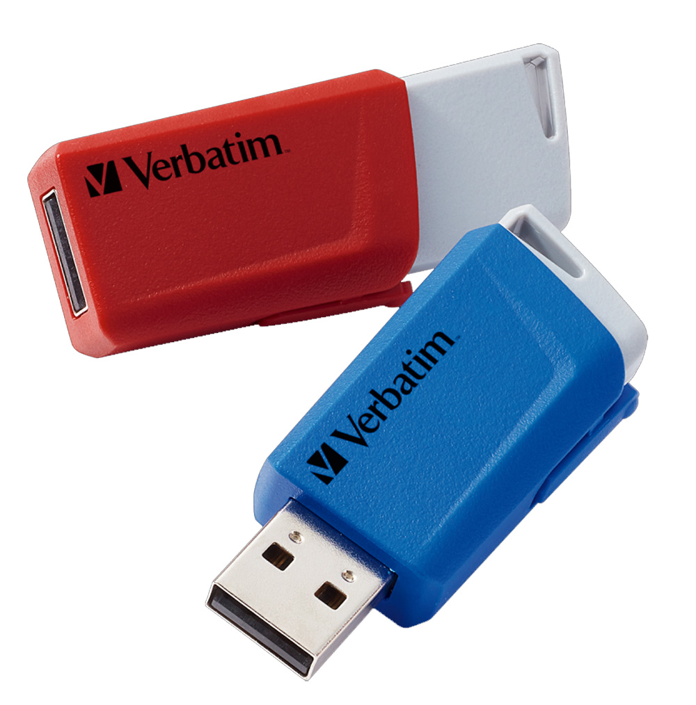 I dati sono a portata di clic grazie alla chiavetta Store  n  Click di Verbatim! L’USB Store  n  Click ti offre la capacità di acquisire tutti i dati desiderati in una piccola e pratica postazione e di trasferirli comodamente durante le tue attivit