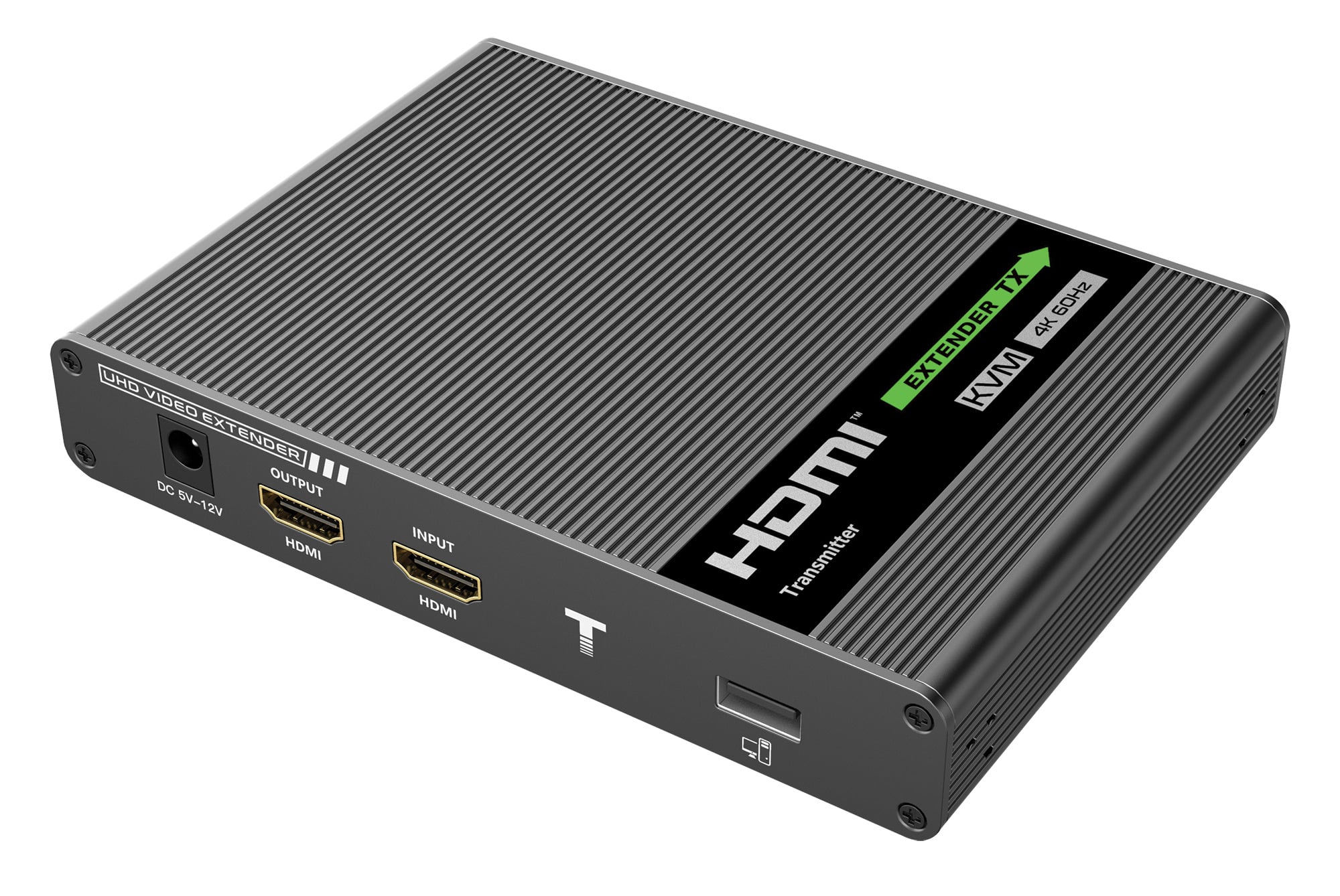 Questo extender HDMI include un unità trasmettitore e un unità ricevitore, permette la trasmissione di segnale HDMI ad una distanza fino a 70 metri ad una risoluzione di 4K utilizzando un cavo di rete di categoria 6/6A/7. Supporta funzione K