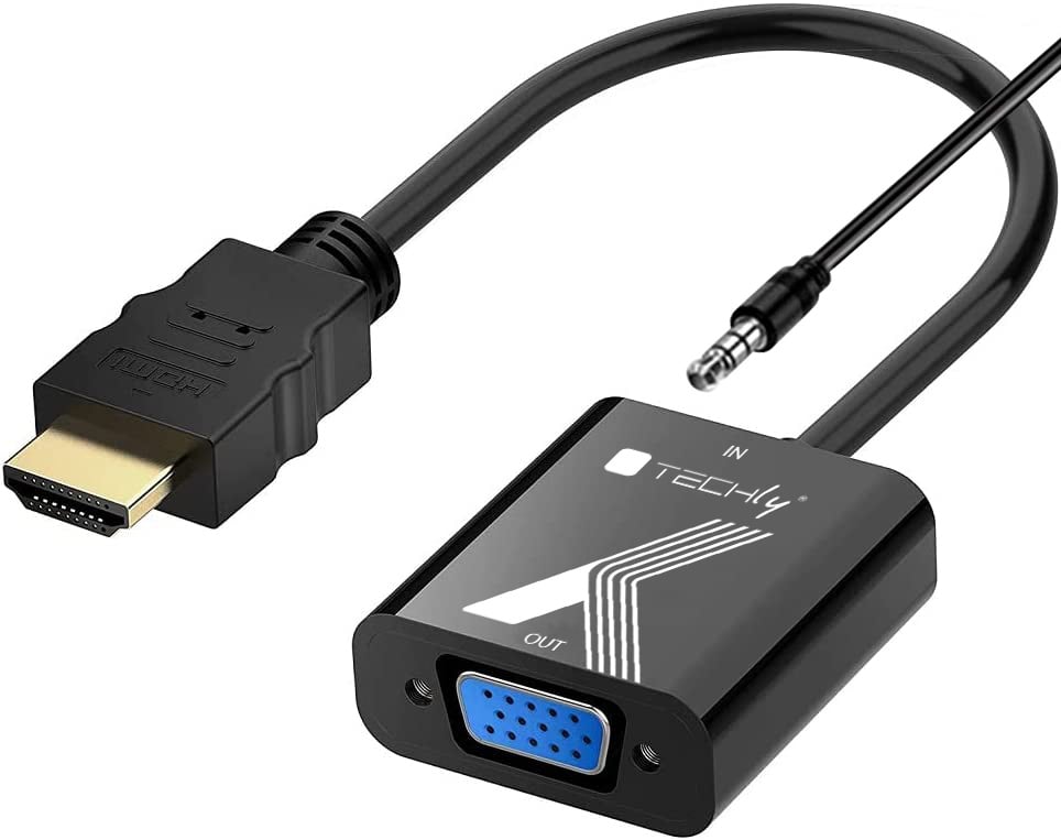 Converte il segnale HDMI in segnale VGA standard. Quando si guarda un film oppure si gioca su monitor VGA o proiettori tradizionali, questo convertitore permette non solo di godere la loro immagine ad alta definizione, ma anche di farvi godere l alta qual