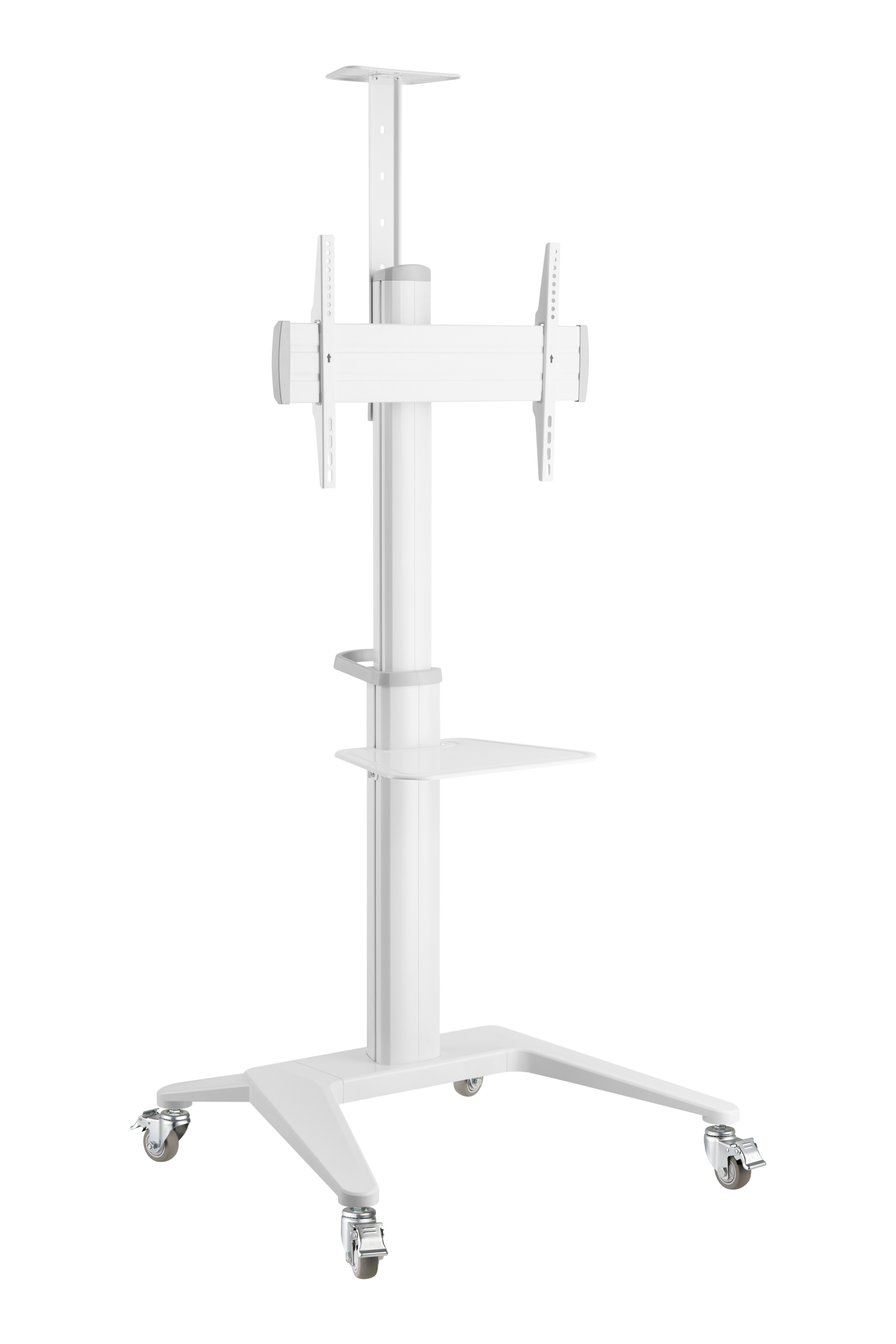 ICA-TR48W è costituito da una colonna in alluminio ultraresistente e leggera, fissata saldamente ad una base esteticamente gradevole, che offre una soluzione stabile e sicura per display di grandi dimensioni. Gli utenti possono facilmente ruotare i
