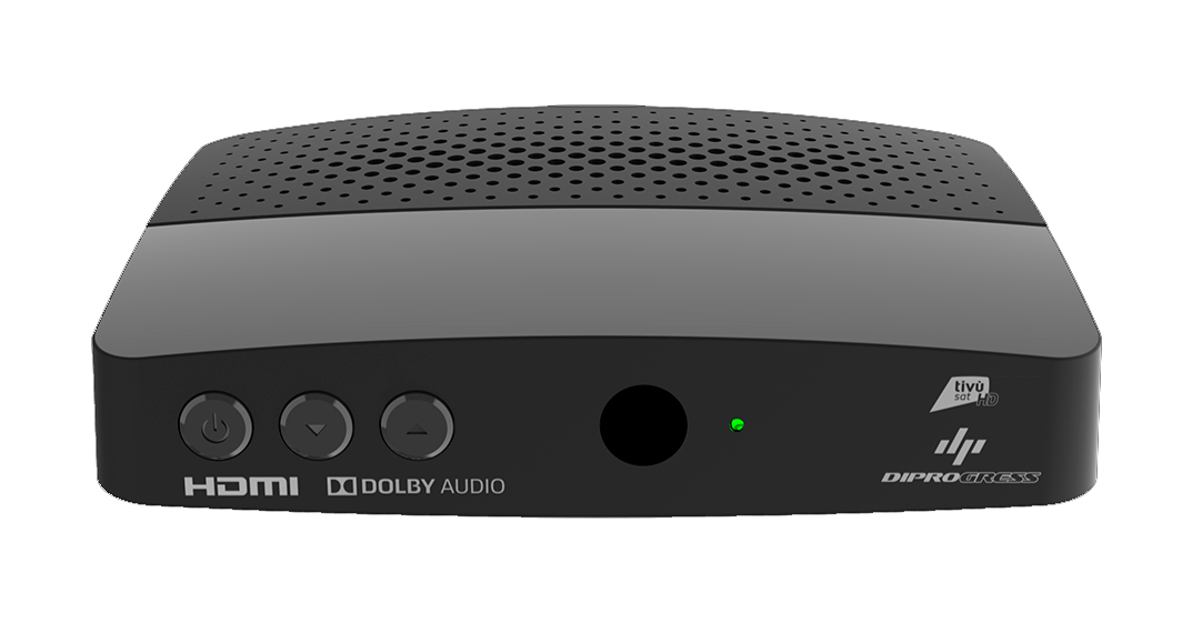 Ricevitore Digitale Full HD DVB-S2 MPEG2 / MPEG4 / HEVC 10 bit con accesso completo all’offerta canali tivùsat, la piattaforma gratuita con 50+ canali HD e i migliori canali italiani e internazionali. Smart Card tivùsat HD inclusa nella conf