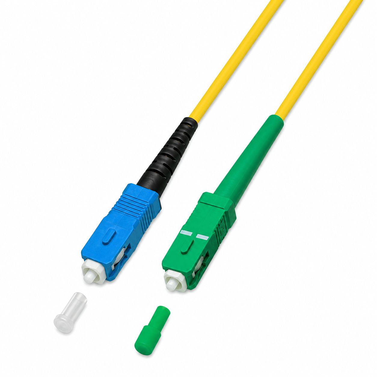 Cavo Fibra Ottica Monomodale OS2 SC-APC/SC-UPC 9/125 7m